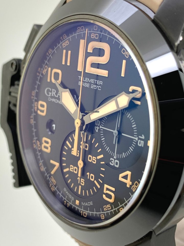 Graham Chronofighter Oversize Automatic Steel 2CCAU.B02A Replica 7