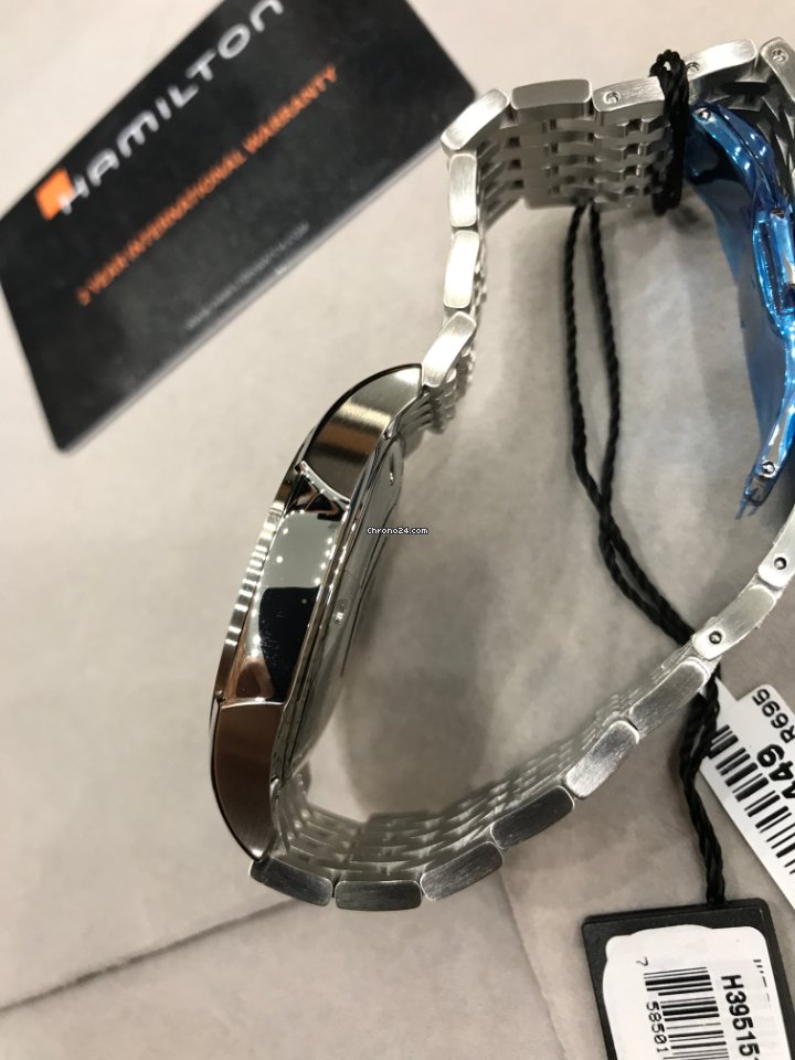 IMG_9081 Hamilton Valiant Mens watch Unisex Automatic Steel H39515134 Replica 7