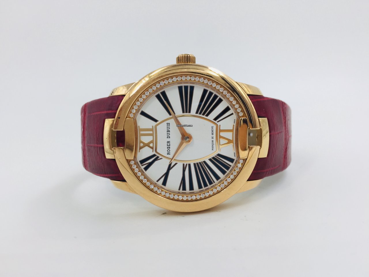 IMG_9081 Roger Dubuis Velvet Womens watch Automatic Rose gold RDDBVE0033 Replica 7