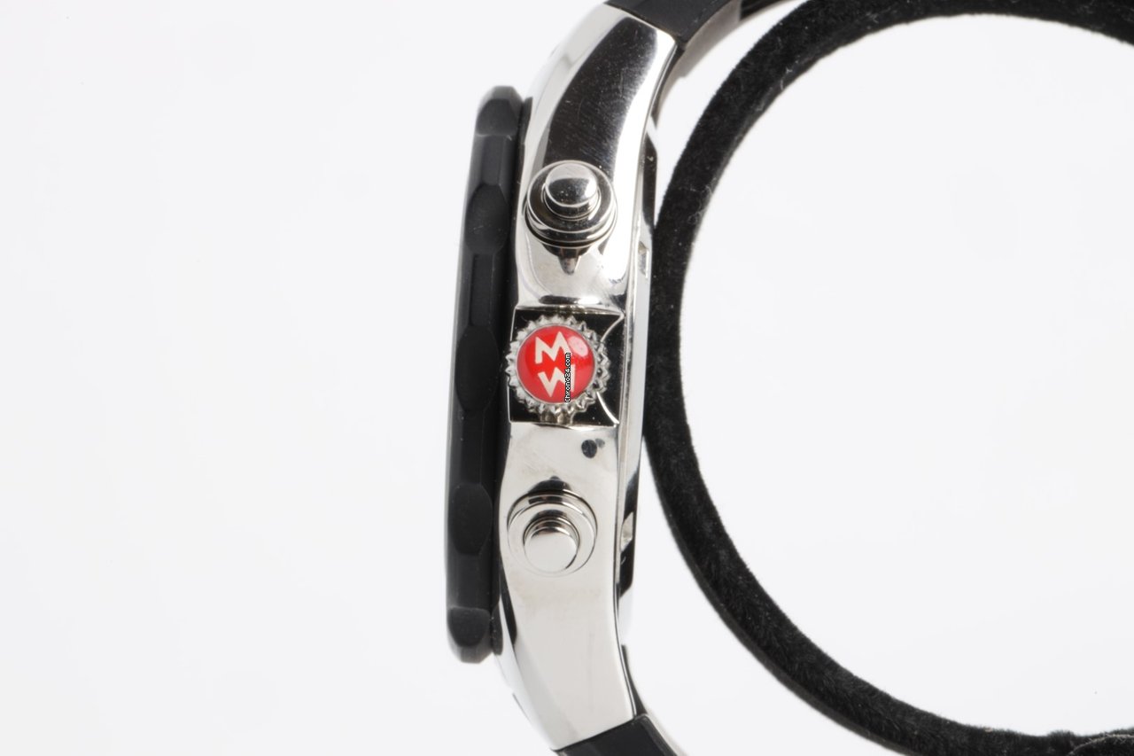 IMG_9081 Michele Tahitian Womens watch Quartz Steel Michele Tahitian Jelly Bean Chronograph Quartz Womens Watch Replica 7