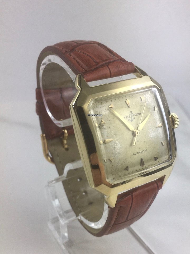 IMG_9081 Ulysse Nardin Mens watch Unisex Automatic Yellow gold 10321 Replica 7