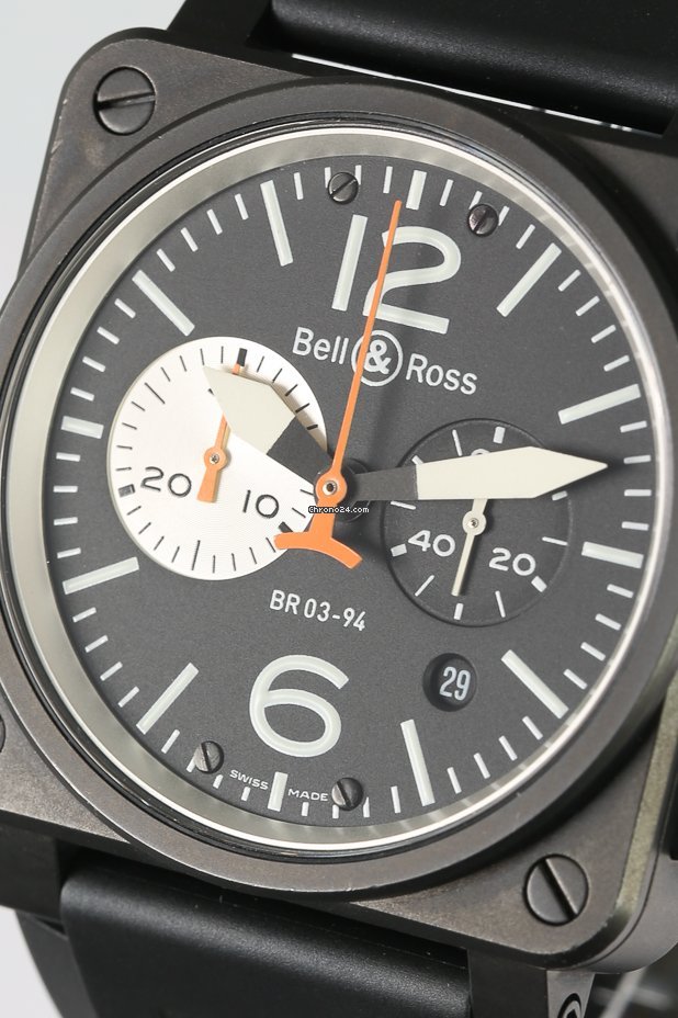 IMG_9081 Bell & Ross BR 03-94 Chronographe Mens watch Unisex Automatic Steel BR03-94 Replica 7