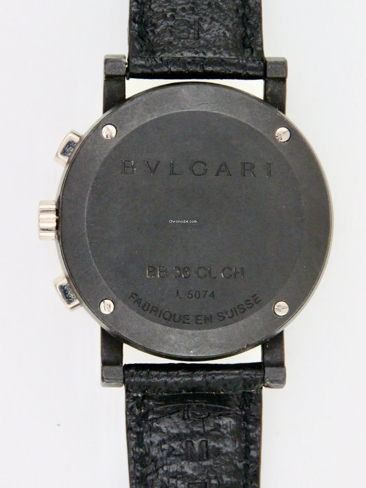IMG_9081 Bulgari Bulgari Mens watch Unisex Quartz Carbon BB38CL Replica 7