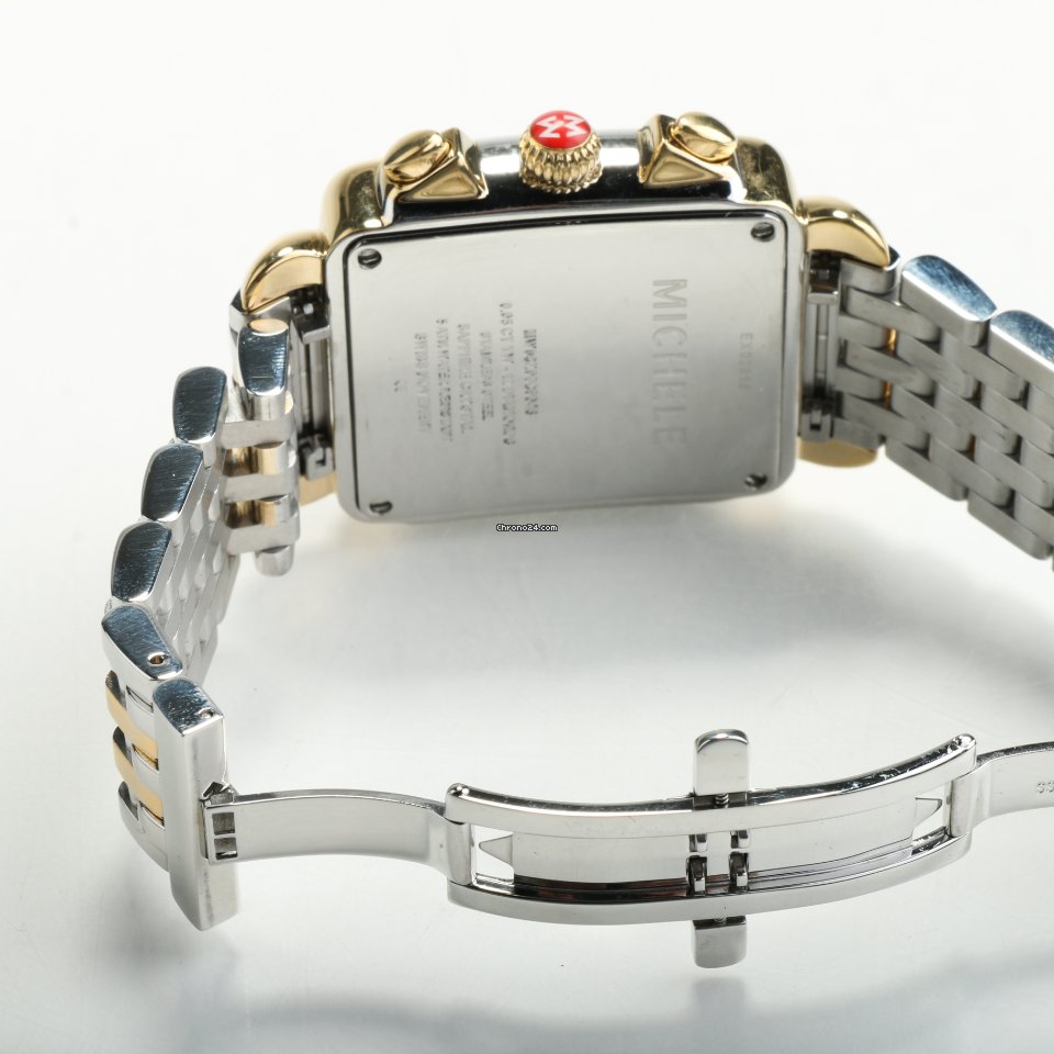 Michele Deco Womens watch Quartz Steel MW06Z00C9046 Replica 7