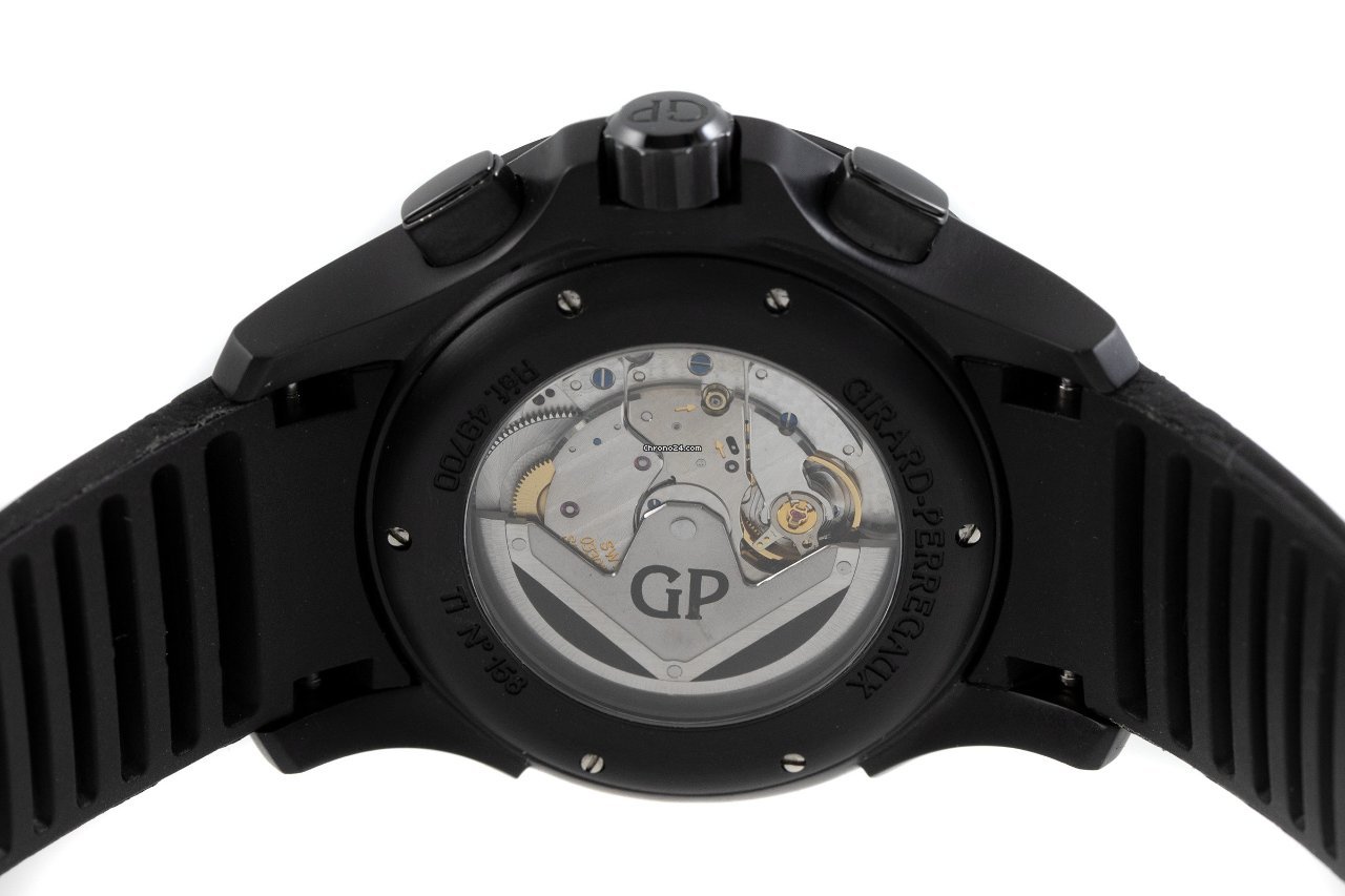 IMG_9081 Girard Perregaux Traveller Mens watch Unisex Automatic Titanium 49700-21-631-BB6C Replica 7