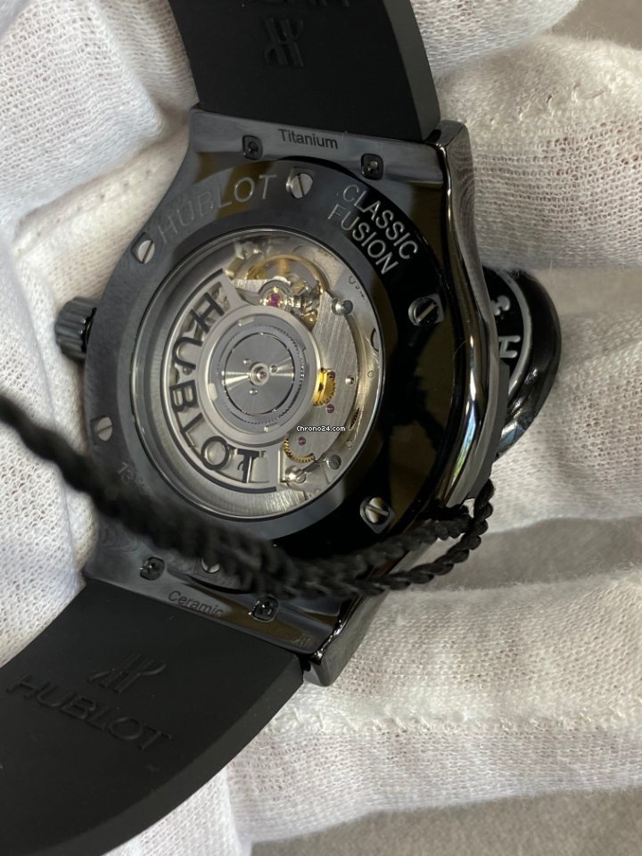 Hublot Classic Fusion 45, 42, 38, 33 mm Mens watch Unisex Automatic Ceramic 542.CM.1171.RX Replica 7