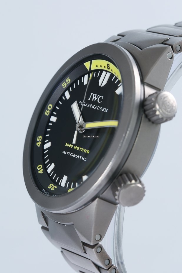IMG_9081 IWC Aquatimer Automatic 2000 Mens watch Unisex Automatic Titanium IW353803 Replica 7