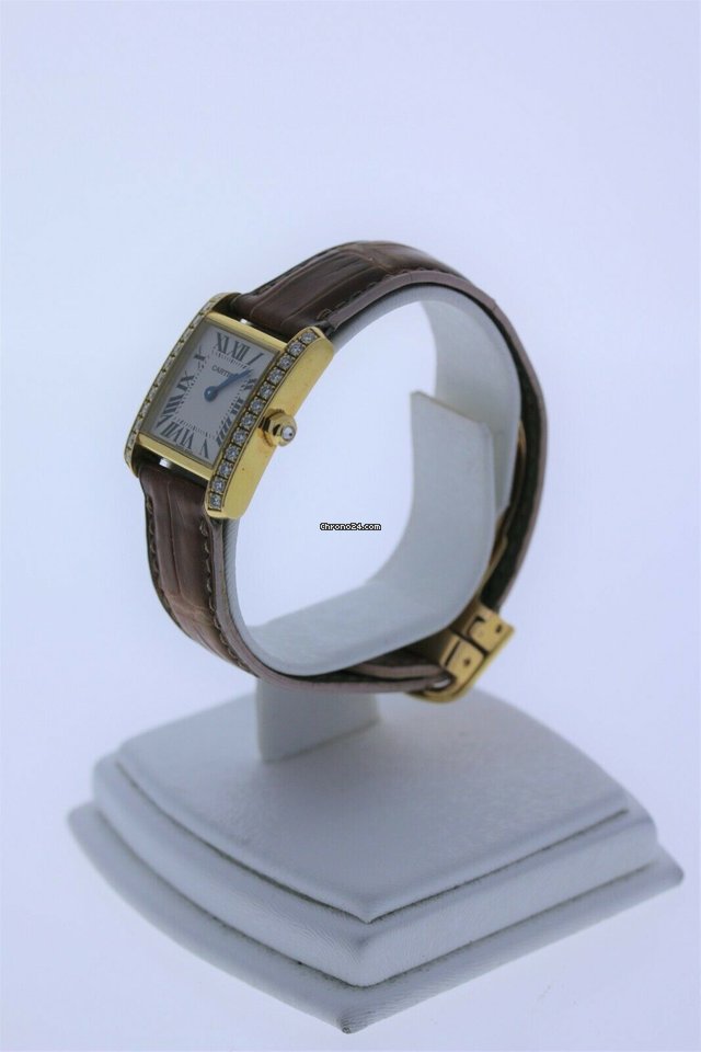 IMG_9081 Cartier Tank Francaise Quartz Yellow gold WE100151 Replica 7