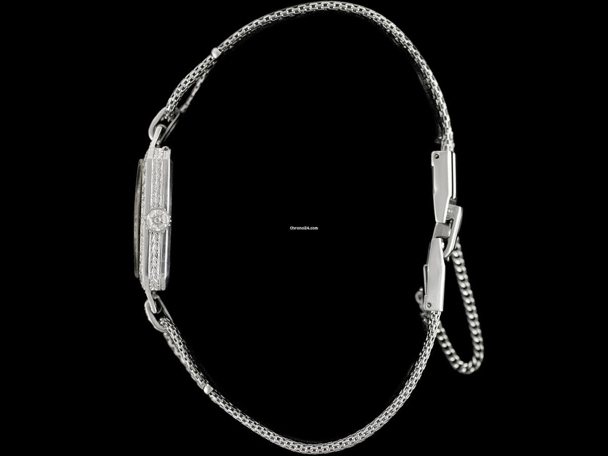 IMG_9081 Patek Philippe Vintage Womens watch Manual winding Platinum 7827R Replica 7