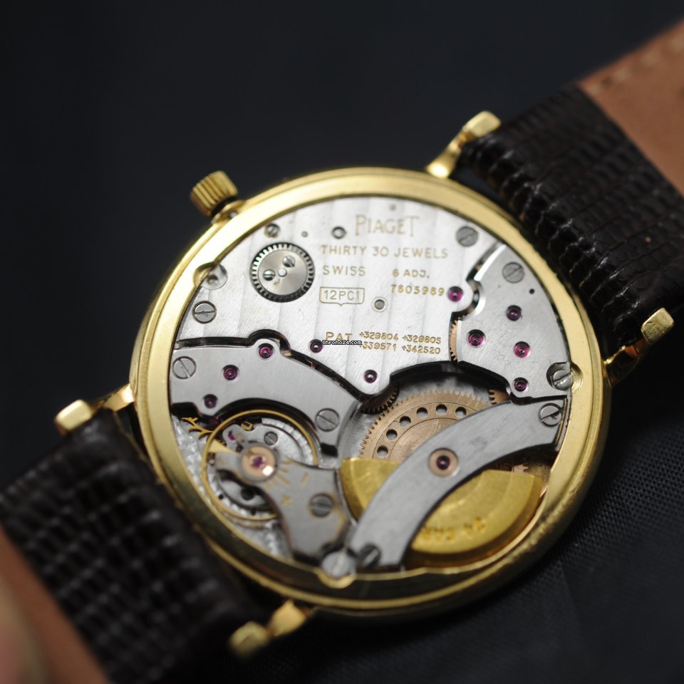 Piaget Altiplano Mens watch Unisex Automatic Yellow gold 13104 Replica 7