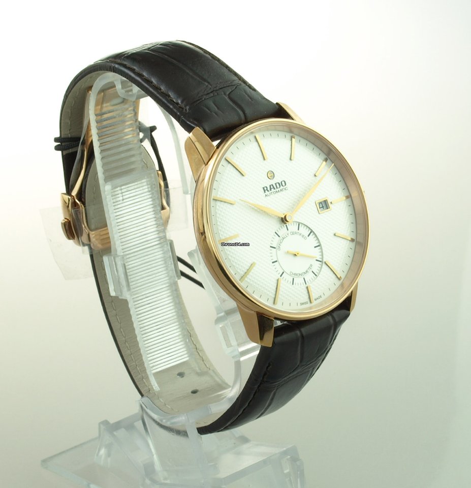 Rado Coupole Mens watch Unisex Automatic Gold Steel R22881025 Replica 7