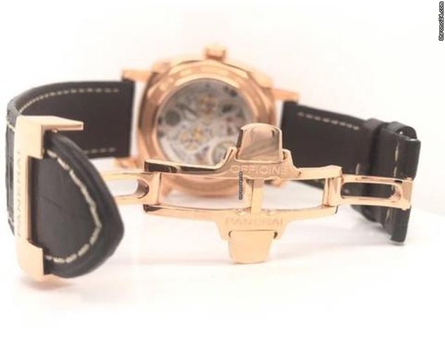 Panerai Special Editions Mens watch Unisex Manual winding Rose gold PAM00502 Replica 7