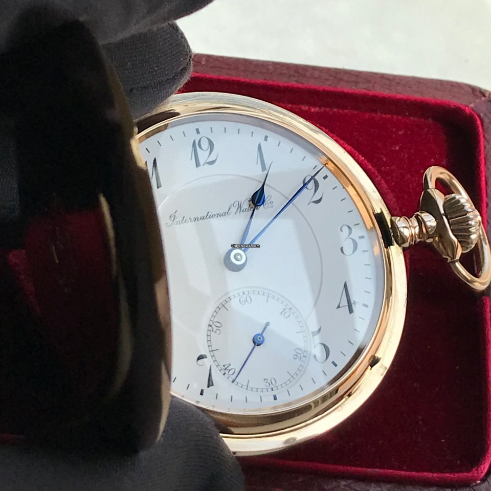 IMG_9081 IWC Mens watch Unisex Manual winding Yellow gold 564344 Replica 7