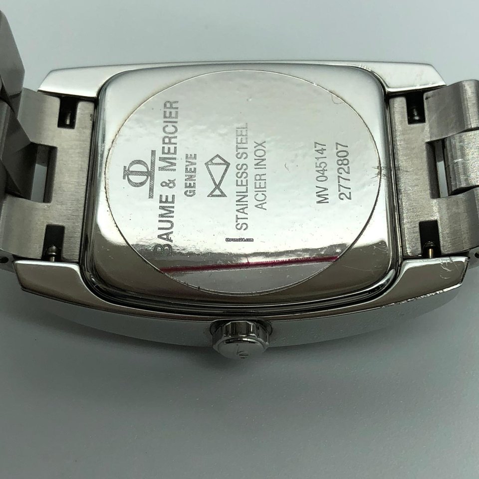 IMG_9081 Baume & Mercier Hampton Womens watch Quartz Steel MV045147 Replica 7