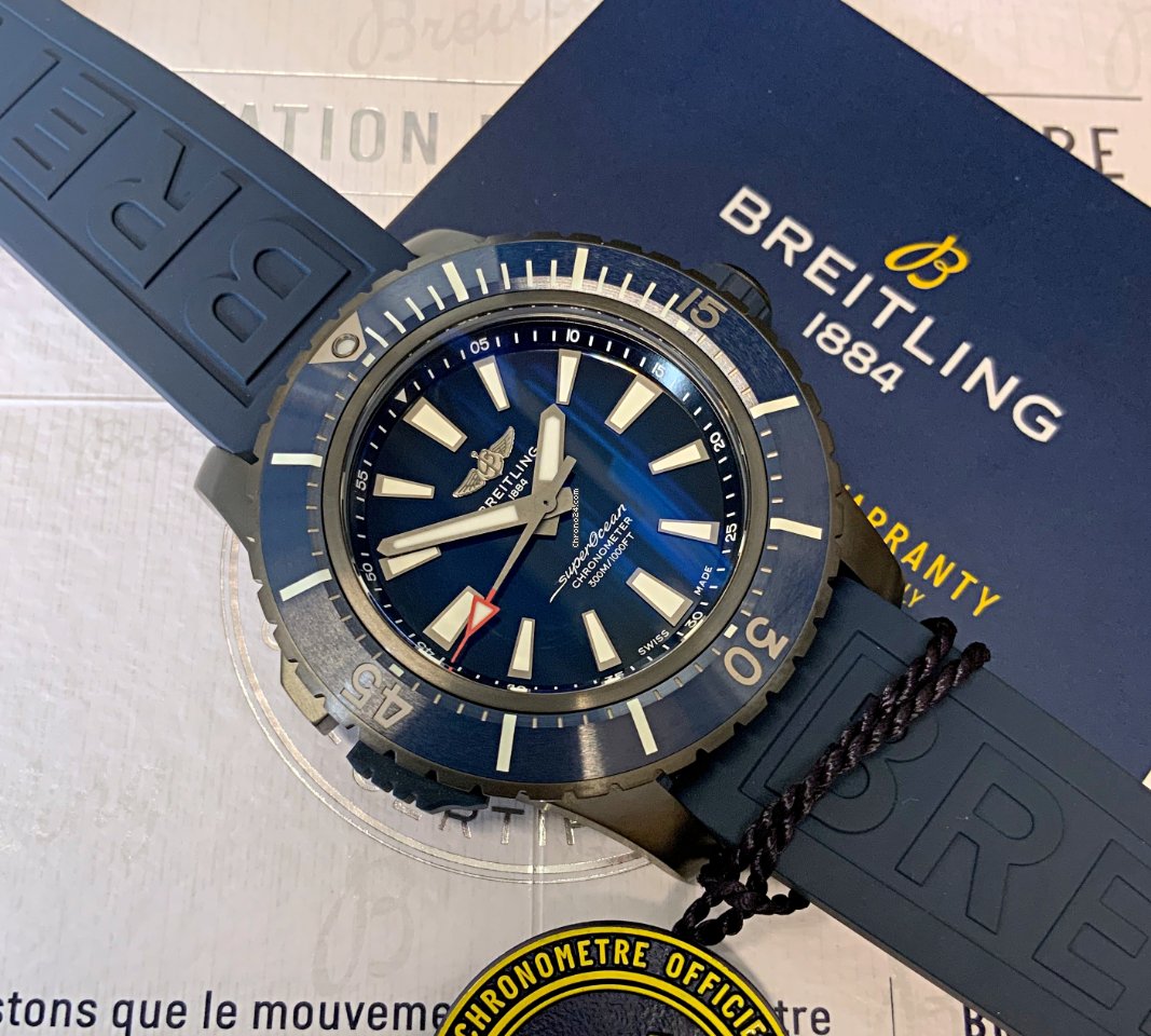 Breitling Superocean Mens watch Unisex Automatic Titanium V17369161C1S1 Replica 7