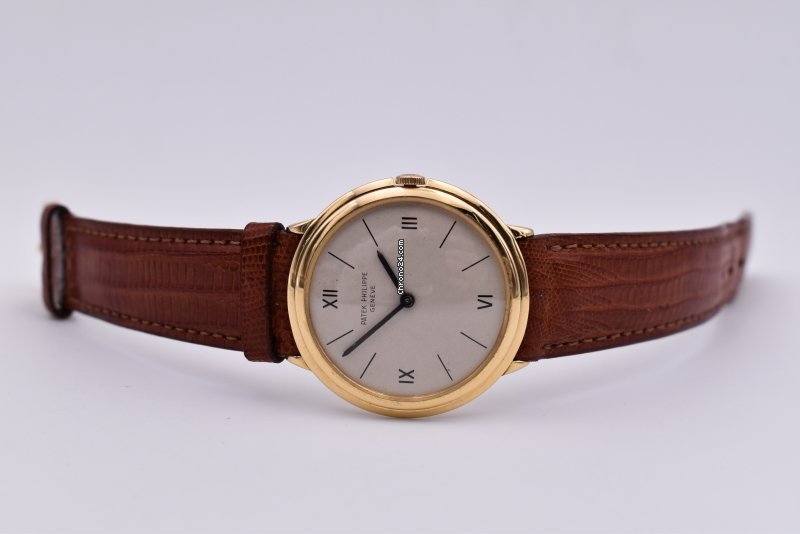 IMG_9081 Patek Philippe Calatrava Mens watch Unisex Manual winding Yellow gold 2501 Replica 7