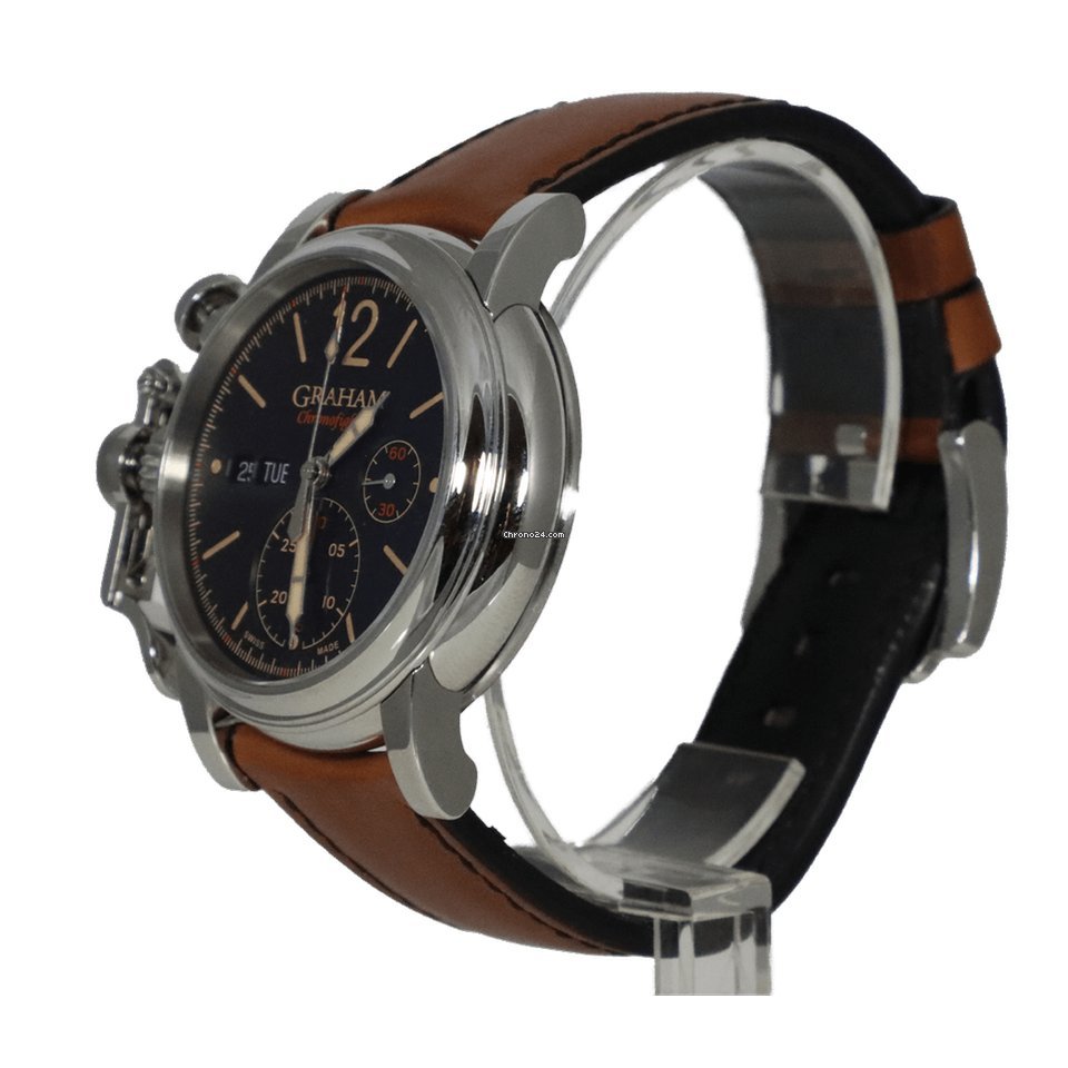 IMG_9081 Graham Chronofighter Mens watch Unisex Automatic Steel 2CVAS.B03A Replica 7