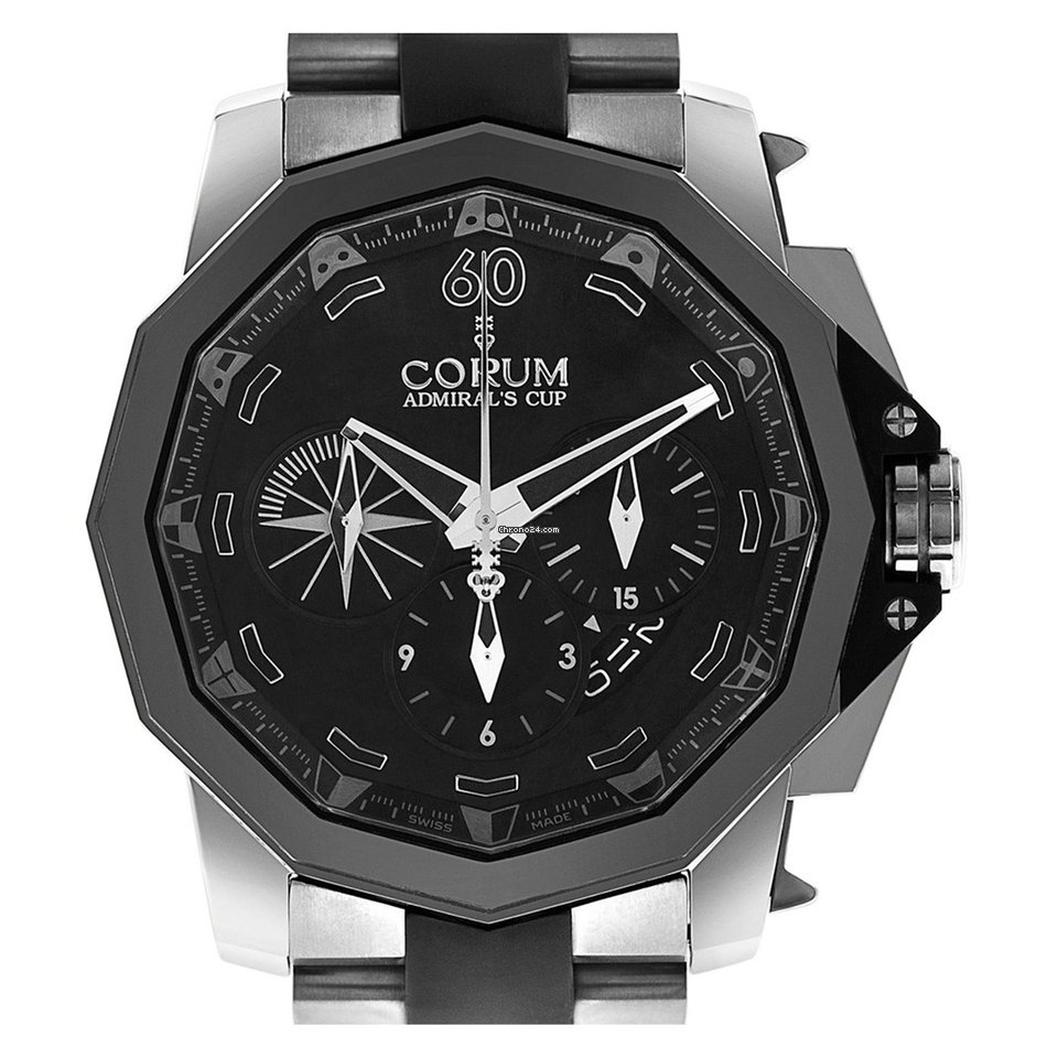 IMG_9081 Corum Admirals Cup Seafender Tides 48 Mens watch Unisex Automatic Titanium 277.931.06 0371 AN12 Replica 7