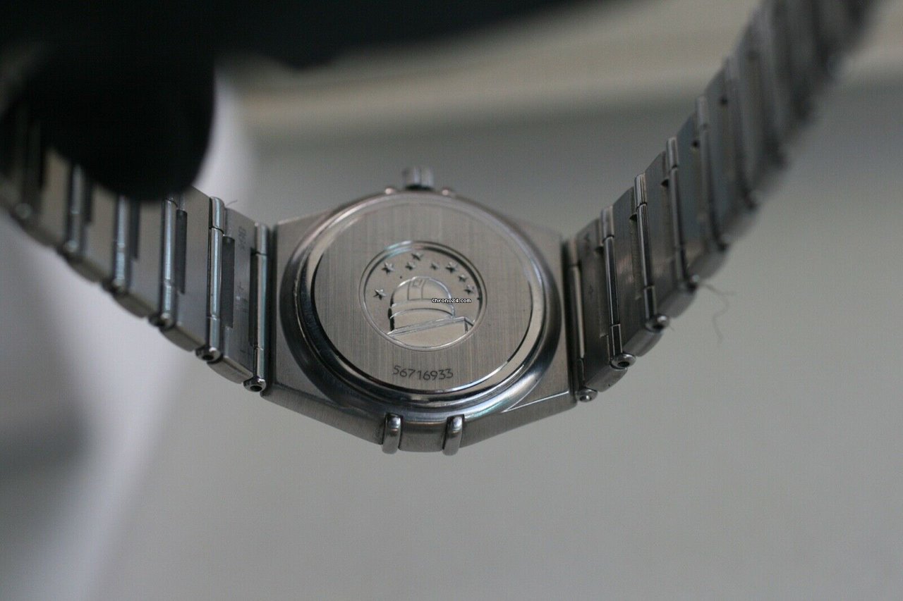 IMG_9081 Omega Constellation Quartz Womens watch Quartz Steel 1572.40 Replica 7