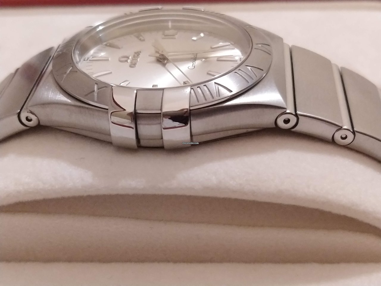 Omega Constellation Quartz Mens watch Unisex Quartz Gold Steel 12310356002001 Replica 7
