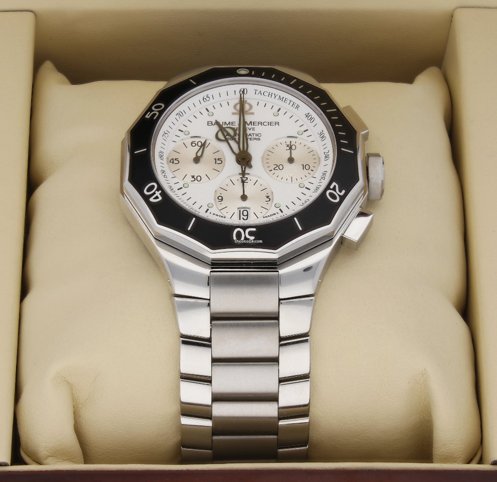 IMG_9081 Baume & Mercier Riviera Mens watch Unisex Automatic Steel M0A08724 Replica 7
