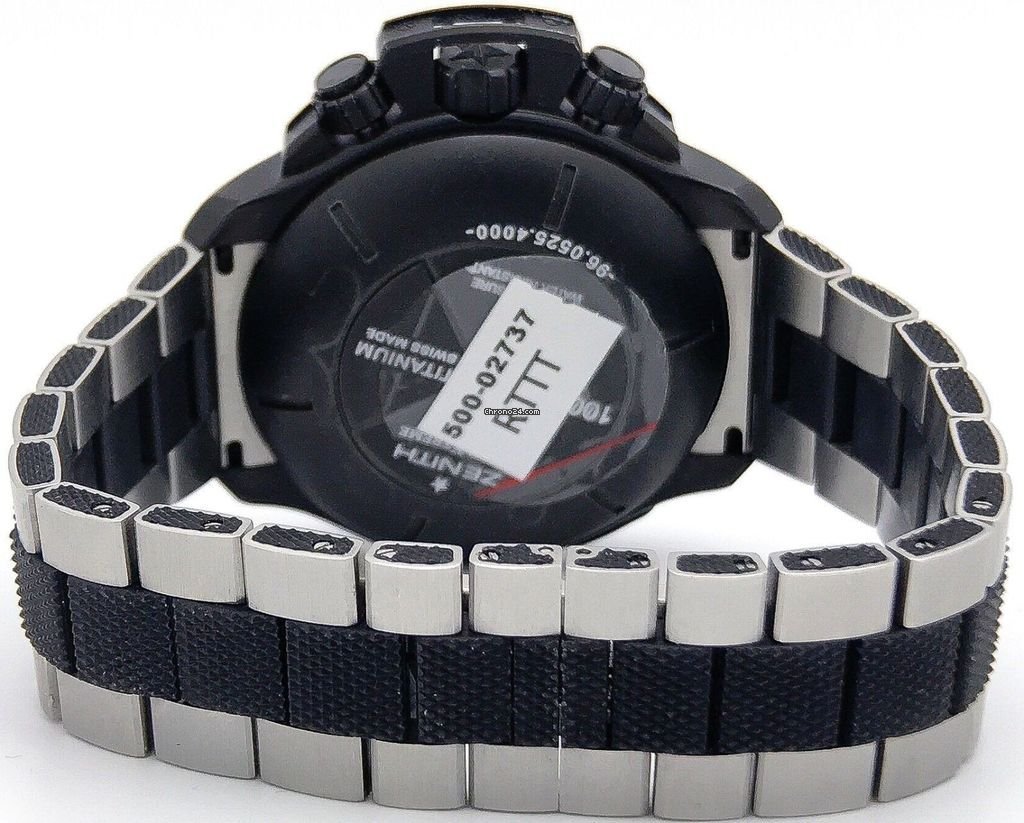 IMG_9081 Zenith Defy Mens watch Unisex Automatic Titanium 96.0525.4000 21.M525 Replica 7