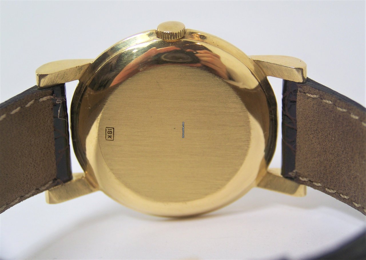 IMG_9081 Patek Philippe Vintage Mens watch Unisex Manual winding Yellow gold 2505 Replica 7