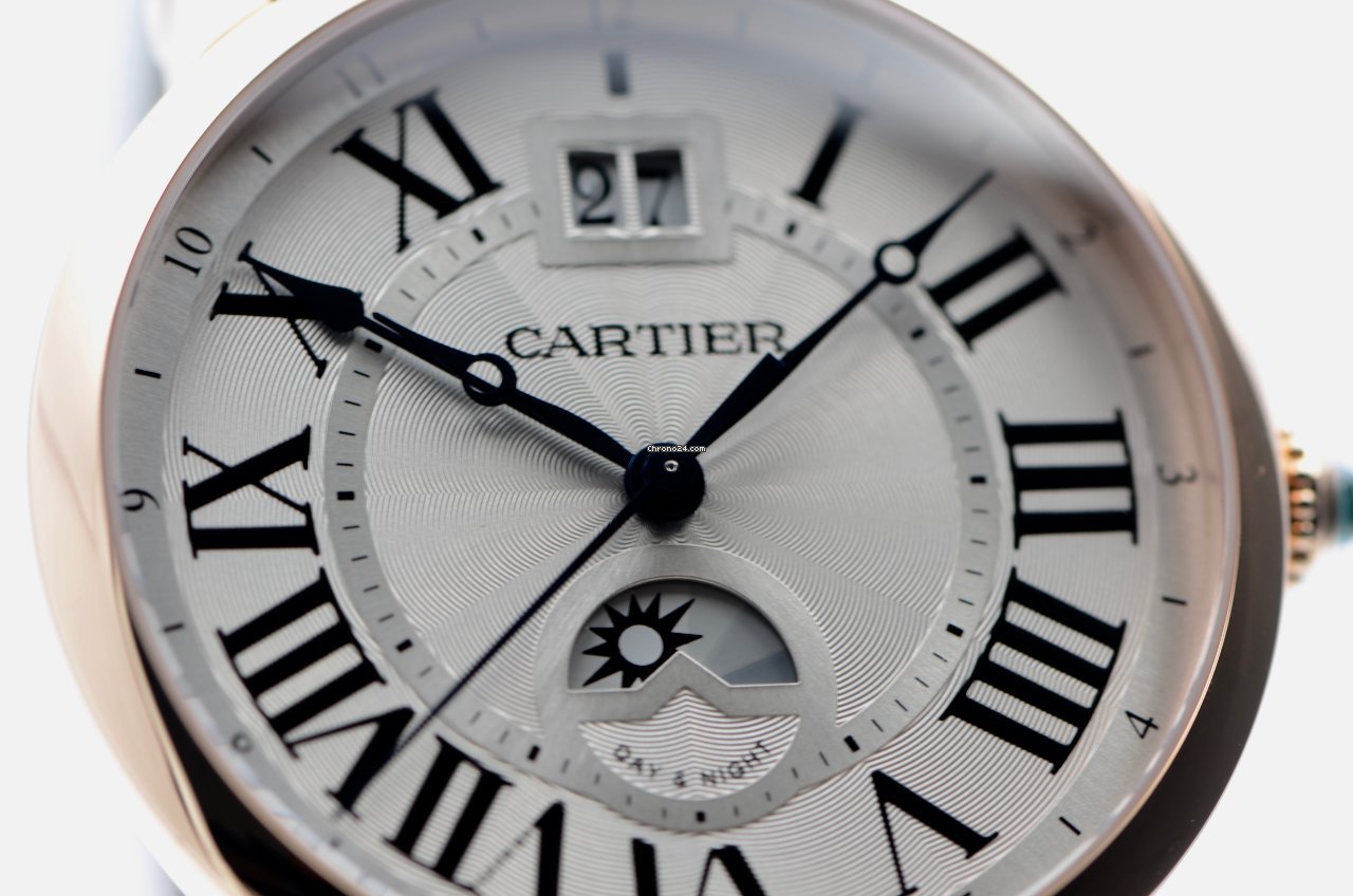 IMG_9081 Cartier Rotonde de Cartier Mens watch Unisex Automatic Rose gold W1556220 Replica 7
