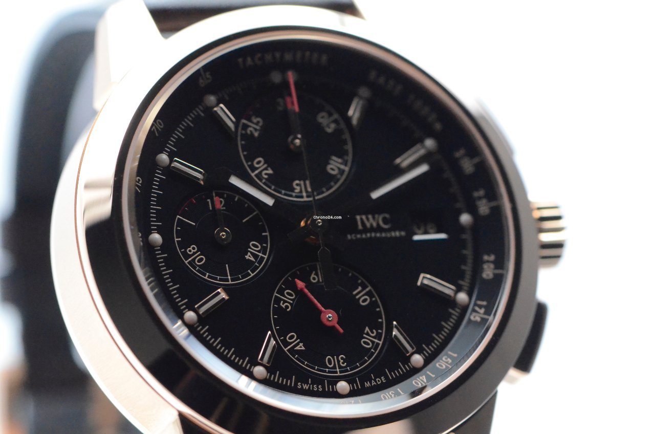 IMG_9081 IWC Ingenieur Chronograph Mens watch Unisex Automatic Red gold IW380703 Replica 7