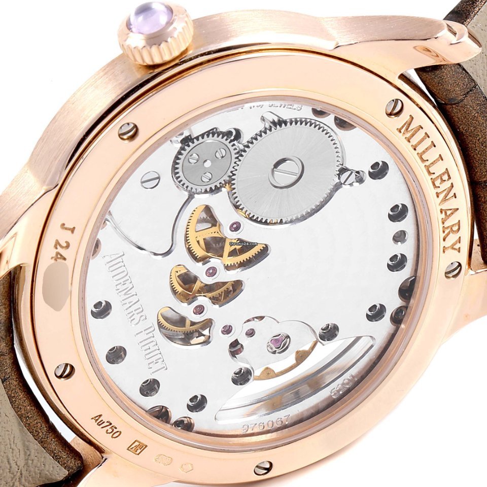 Audemars Piguet Millenary Womens watch Manual winding Rose gold 77247OR.ZZ.1272OR.01 Replica 7