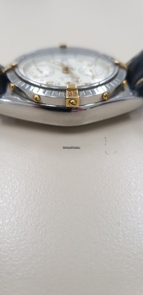 IMG_9081 Breitling Chronomat Mens watch Unisex Automatic Gold Steel Breitling Chronomat B13050.1 Replica 7