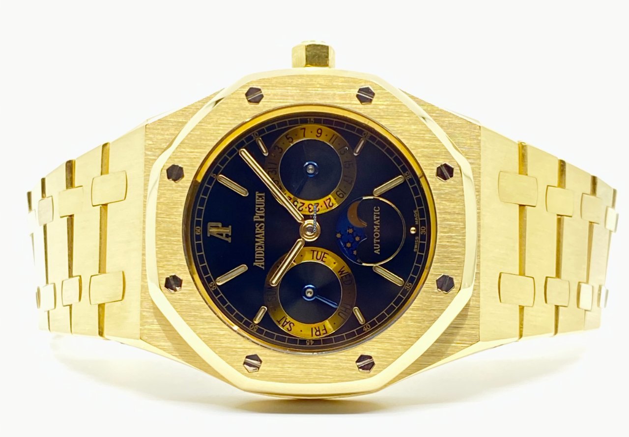 IMG_9081 Audemars Piguet Royal Oak Day-Date Mens watch Unisex Automatic Yellow gold 25594BA Replica 7