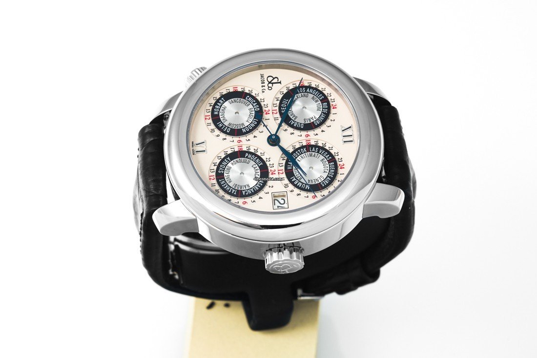 Jacob & Co. Mens watch Unisex Automatic Steel 3 SS Replica 7
