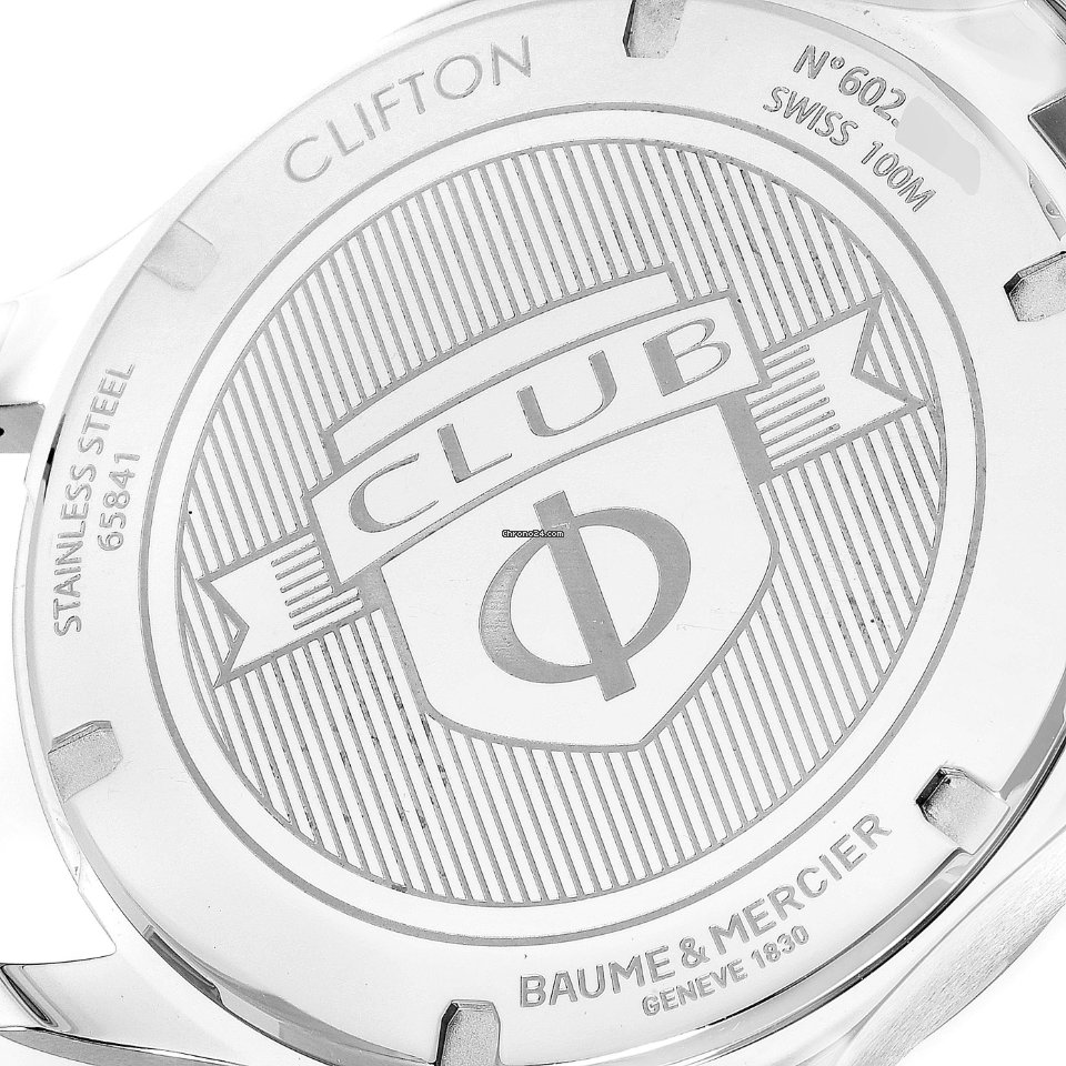 IMG_9081 Baume & Mercier Clifton Mens watch Unisex Quartz Steel M0A10413 Replica 7