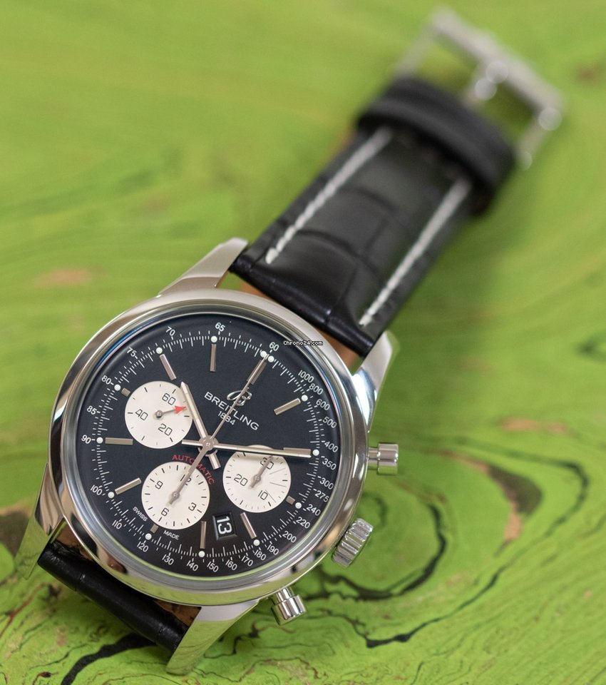 IMG_9081 Breitling Transocean Chronograph Mens watch Unisex Automatic Steel AB015212 BF26 Replica 7