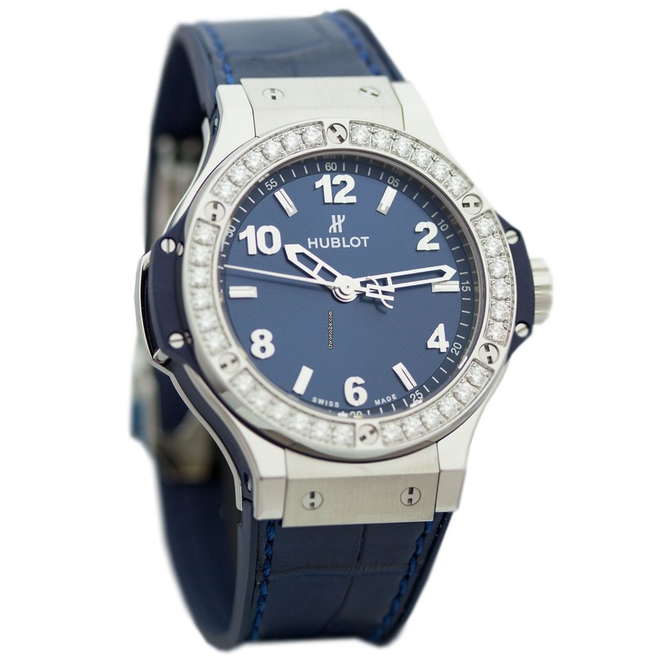 IMG_9081 Hublot Big Bang 38 mm Womens watch Quartz Steel 361.SX.7170.LR.1204 Replica 7