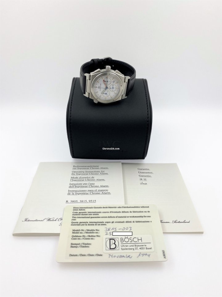 IMG_9081 IWC Ingenieur Mens watch Unisex Quartz Steel 3815 Replica 7