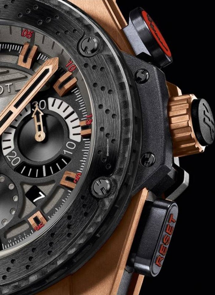 Hublot King Power Mens watch Unisex Automatic Rose gold 703.OM.6912.HR.FMC12 Replica 7