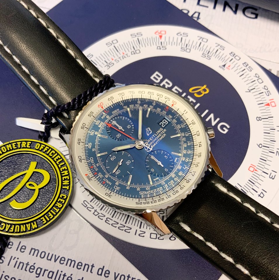 IMG_9081 Breitling Navitimer Heritage Mens watch Unisex Automatic Steel A13324121C1X1 Replica 7