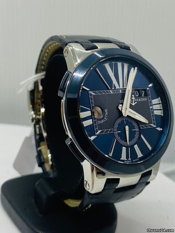 Ulysse Nardin Executive Dual Time Mens watch Unisex Automatic Steel 243-00-3 43 Replica 7