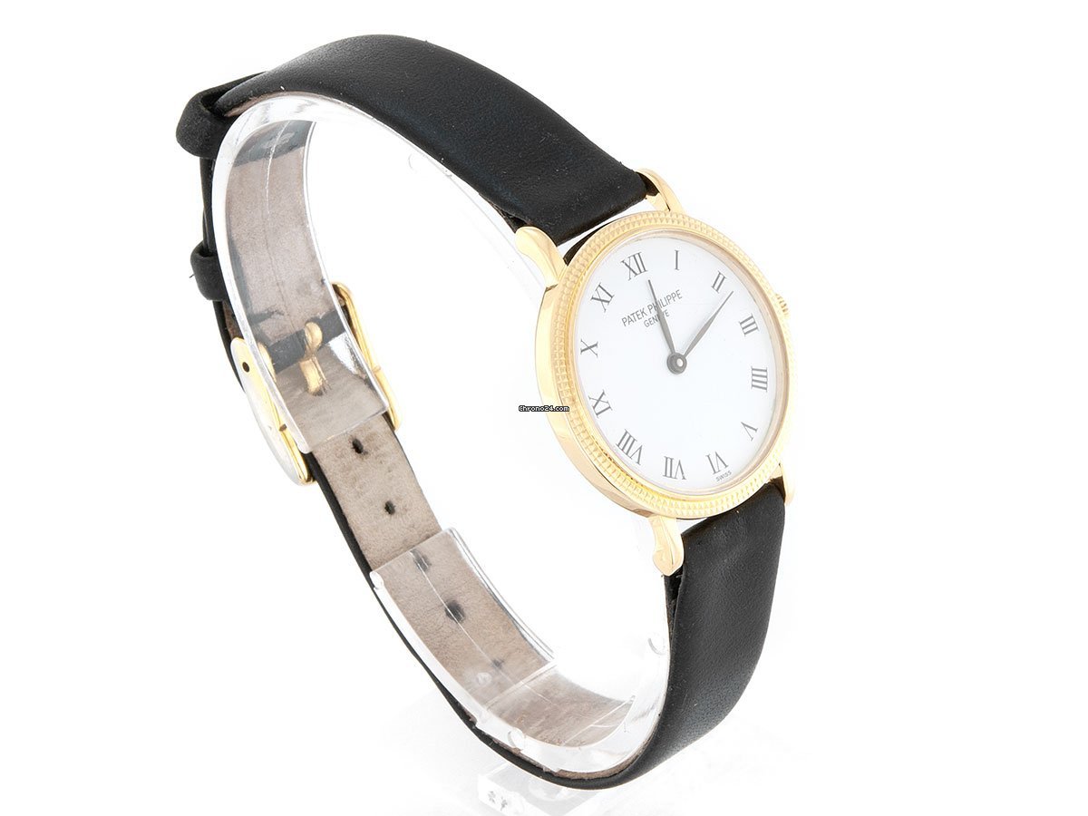 Patek Philippe Calatrava Mens watch Unisex Quartz Yellow gold 4819 Replica 7