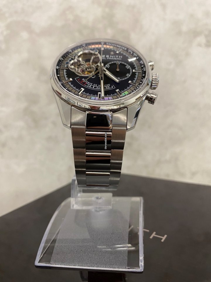IMG_9081 Zenith El Primero Chronomaster Mens watch Unisex Automatic Steel 03.2080.4021 21.M2040 Replica 7