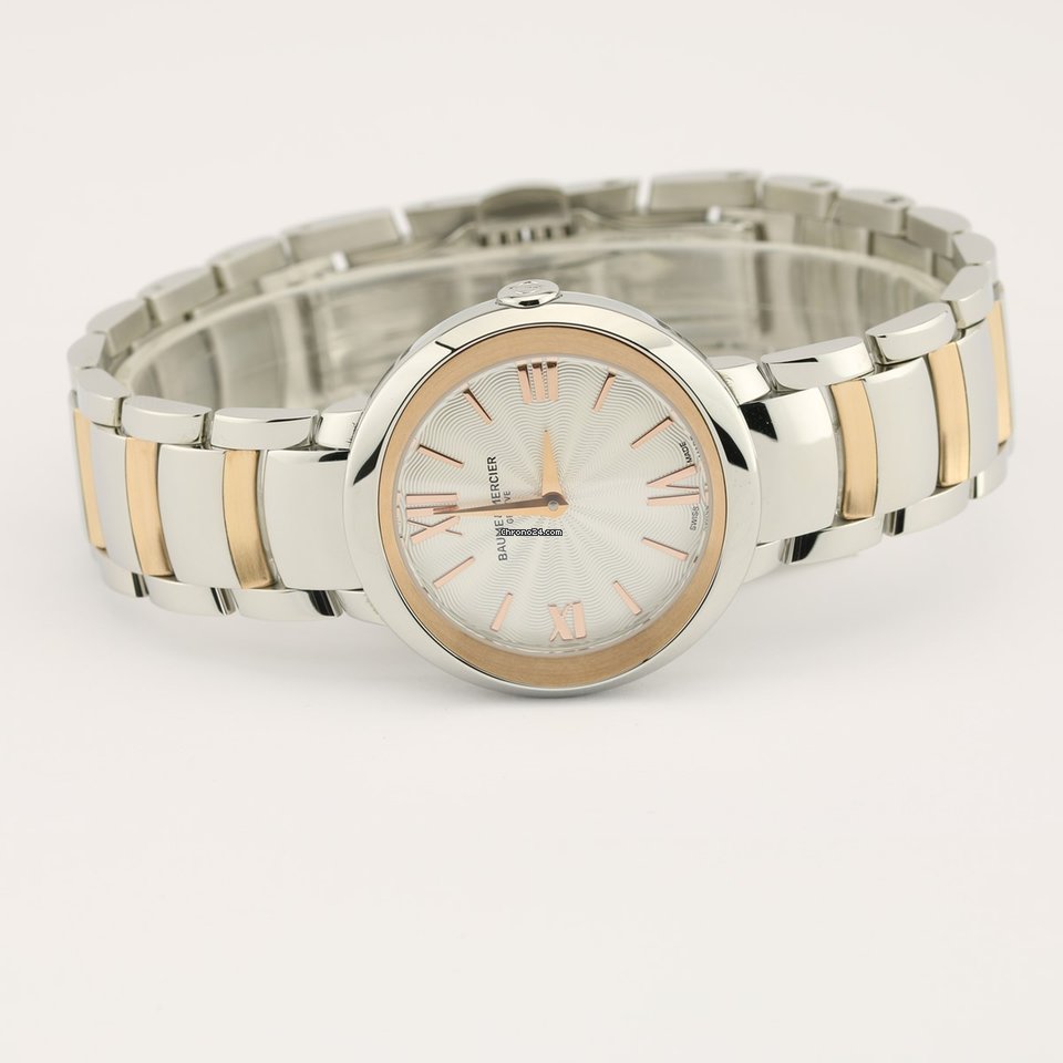 Baume & Mercier Promesse Womens watch Quartz Gold Steel M0A10159 Replica 7