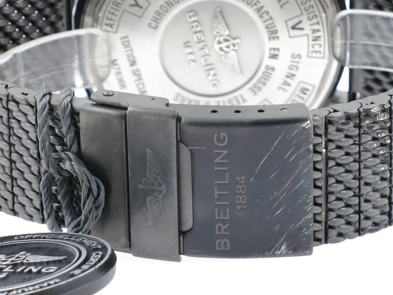 IMG_9081 Breitling Chronospace Military Mens watch Unisex Quartz Steel M7836622.BD39.159M Replica 7