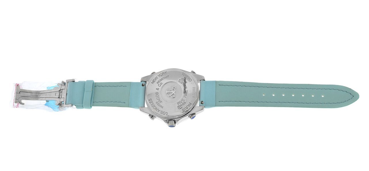 IMG_9081 Jacob & Co. Five Time Zone Mens watch Unisex Quartz Steel JCM-24DA Replica 7