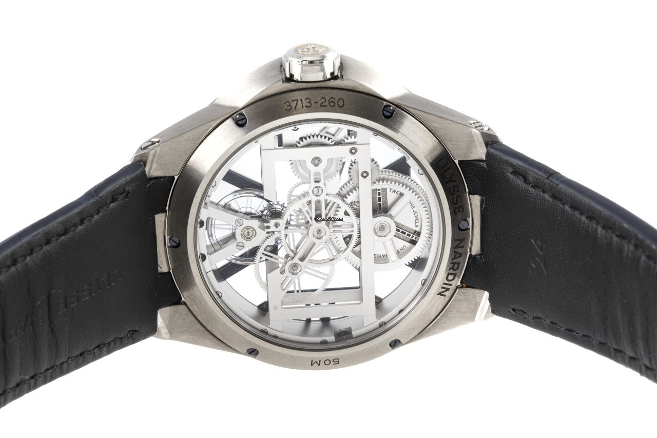 IMG_9081 Ulysse Nardin El Toro Black Toro Mens watch Unisex Manual winding Titanium 3713-260 03 Replica 7