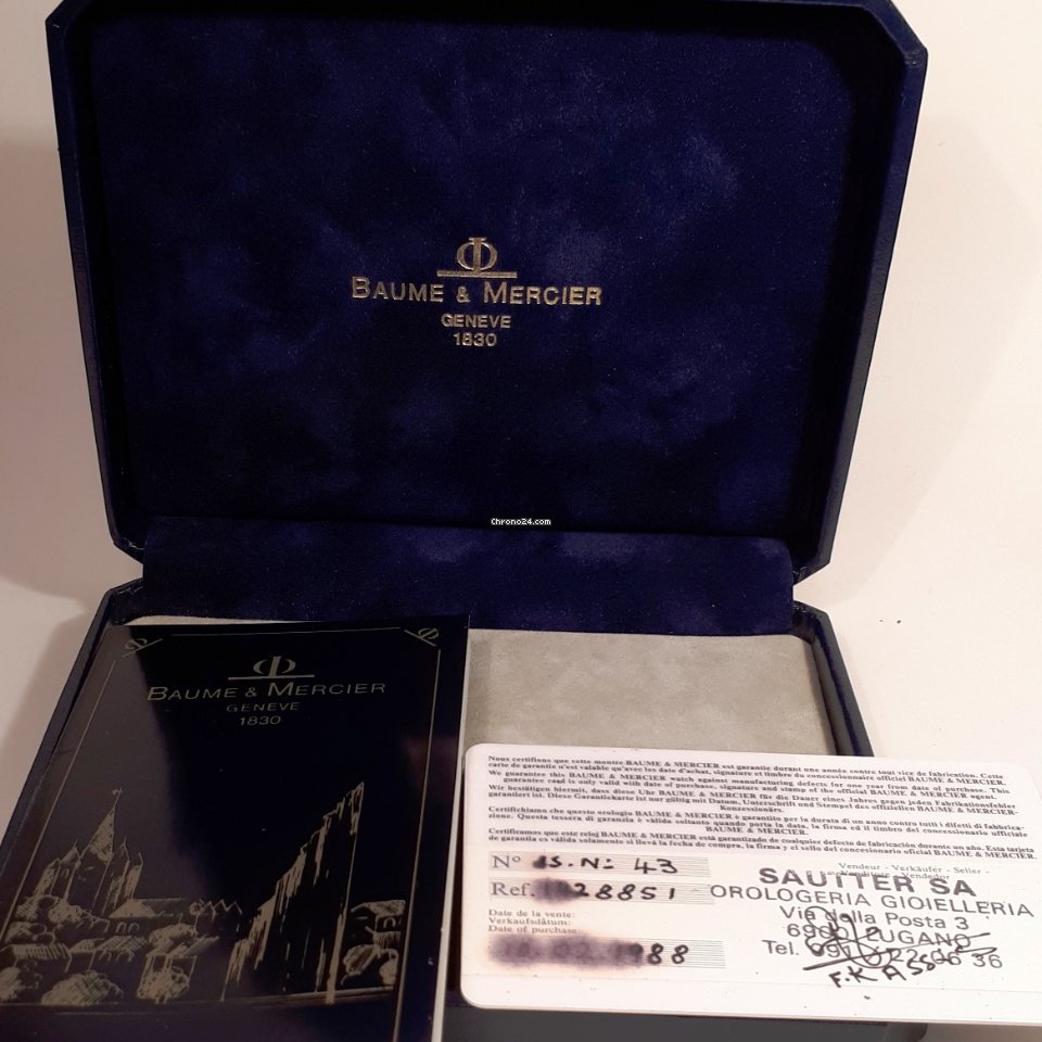 IMG_9081 Baume & Mercier Classima Mens watch Unisex Automatic Yellow gold 1428851 Replica 7