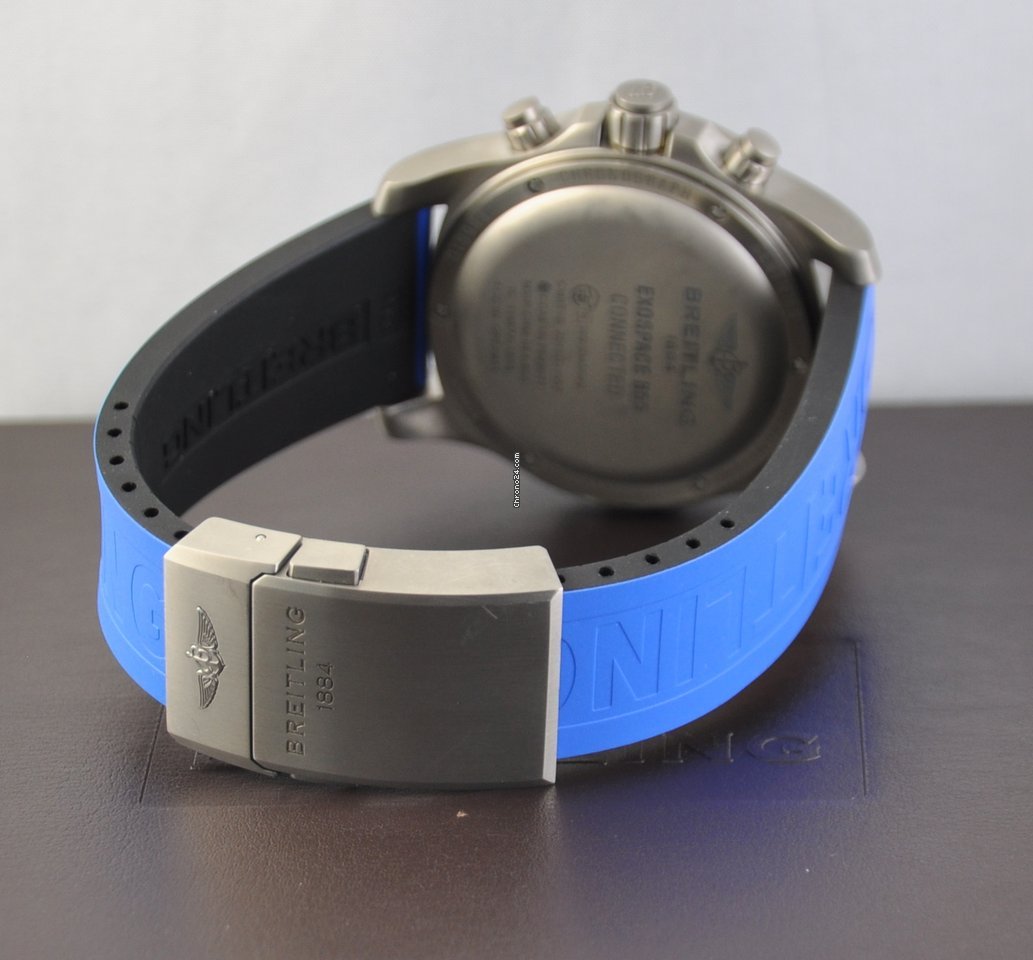 IMG_9081 Breitling Exospace B55 Connected Mens watch Unisex Quartz Titanium EB5510H2 BE79 235S Replica 7