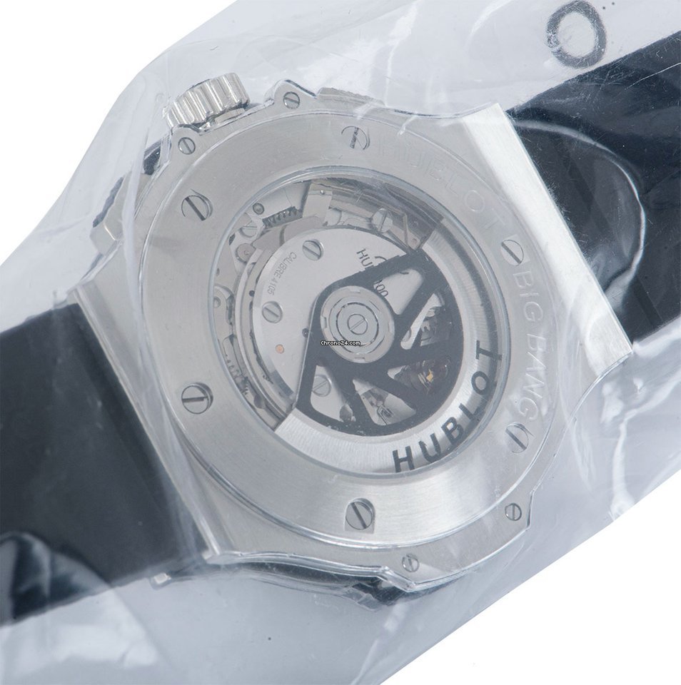 IMG_9081 Hublot Big Bang 44 mm Mens watch Unisex Automatic Steel 301.SB.131.RX Replica 7