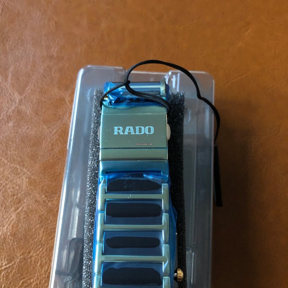IMG_9081 Rado Integral Mens watch Unisex Quartz Steel R20204712 Replica 7